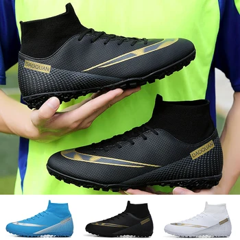 Футбольная обувь Society Оригинальные футбольные бутсы для детей, футбольные бутсы с газоном, уличная нескользящая детская футбольная обувь 2023 года