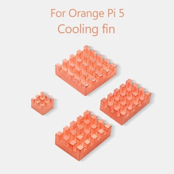 Радиатор для Orange Pi 5 Радиаторов Радиатора из меди/алюминия 4шт.