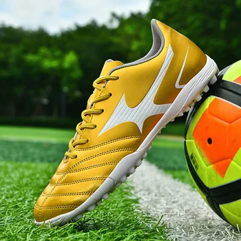 2023 Новые футбольные бутсы для взрослых TF / FG, кроссовки для тренировок на траве, молодежные кроссовки для мини-футбола, Размер кроссовок 35-45