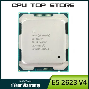 Используемый процессор INTEL XEON E5 2623 V4 CPU 4 ЯДРА 2,60 ГГц 10 МБ КЭШ-ПАМЯТИ L3 85 Вт SR2PJ LGA 2011-3