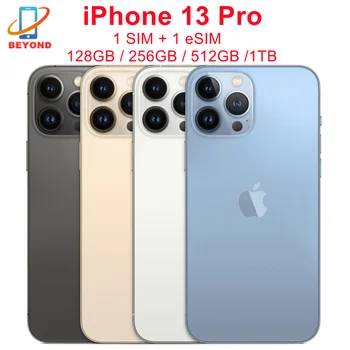 95% Новый Apple iPhone 13 Pro 13pro 128/256/512 ГБ/ 1 ТБ ПЗУ 6 ГБ ОЗУ 6,1 