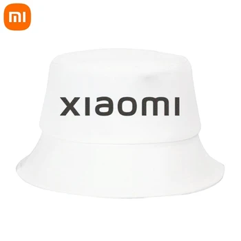 Шляпа рыбака Xiaomi с плоским верхом, кепка для девочек, летняя шляпа из дикой хлопчатобумажной ткани, широкополая шляпа для девочек, для женщин, для путешествий на открытом воздухе