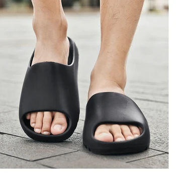 2023 Летние Шлепанцы с прохладной водой, мужские Высококачественные Мягкие Легкие массажные пляжные тапочки, Модная Мужская Повседневная обувь Zapatos Hombre
