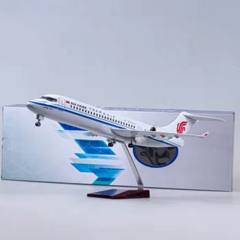 47-сантиметровый самолет ARJ21-700 Aircraft China Airline С легкими шасси и колесами, Отлитыми под давлением из пластиковой смолы, Модель Самолета, Игрушка