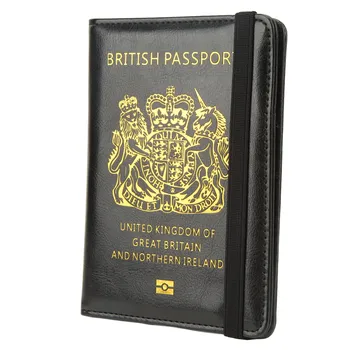 Держатель для паспорта Великобритания Обложка для паспорта Мультикарта для кредитной карты