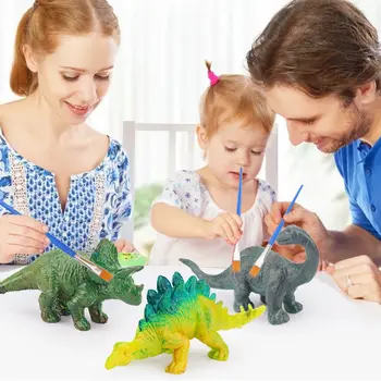 Игрушки для рисования, 3D динозавры, 6 цветов, креативные развивающие игрушки для мальчиков и девочек, детские игрушки для рисования