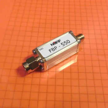 Полосовой фильтр 550 (510 ~ 570) МГц, сверхмалый размер, интерфейс SMA