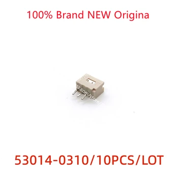 10 шт./лот, разъем Molex 53014-0310, 530140310, 3-контактный держатель с шагом 2,0 мм, оригинальный запас.