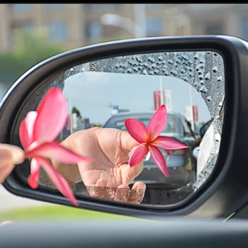 2шт Автомобильное зеркало заднего вида водонепроницаемая и противотуманная пленка для Dodge Caliber Challenger Charger Durango для Pontiac Bonneville Vibe