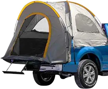 Палатка для Кемпинга на грузовике | Палатка для Пикапа для Кемпинга на открытом воздухе | Водонепроницаемая Двухслойная Ткань Оксфорд и PE PU2000MM, Стекловолокно Pol