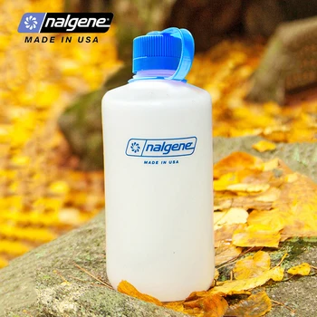 Nalgene для спорта на открытом воздухе Мягкая бутылка для воды Пластиковая с маленьким горлышком Портативная походная бутылка для питья 500 мл 1000 мл