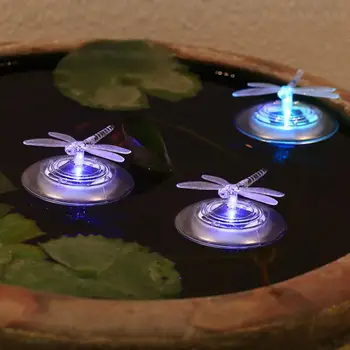 Светильник для бассейна Прочный 600 мАч ABS Dragonfly Water Drift Light для бассейна