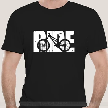 Новые мужские футболки Ride MTB Shirt - Винтажная футболка MTB, модная футболка sdhirt, мужская хлопковая брендовая футболка