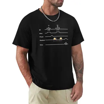 Мужская одежда с МРТ-футболкой, индивидуальные футболки, футболка, короткие мужские футболки большого и высокого роста