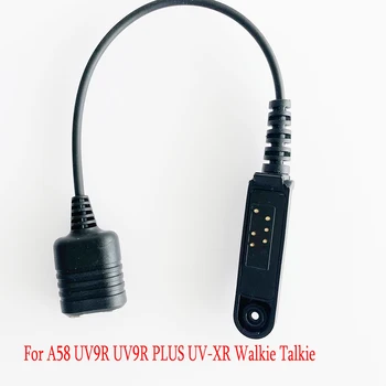 BAOFENG UV-9R Plus Водонепроницаемый Радиоприемник Walkie Talkie Конвертер Наушников Кабель-Адаптер для A58 UV9R UV9R PLUS UV-XR Двухстороннее Радио