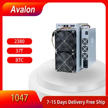 Avalon-1047 1046 1045 Asic-майнер с блоком питания, BTC-майнер, 2405 ПК Antminer T17E, ino Th / s, 10% Вт ± 1047 шаматте