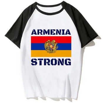 футболки armenia, женские футболки harajuku, дизайнерская футболка с мангой, уличная одежда для девочек, одежда 2000-х годов