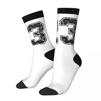 Звезды баскетбола 2023 года Майклер и Джорданс (19) Винтажные забавные компрессионные носки контрастного цвета, КОТОРЫЕ ЛУЧШЕ ВСЕГО КУПИТЬ в винтажном стиле.