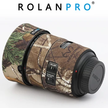 Крышка объектива ROLANPRO для Canon EF 85mm F/1.4L IS USM Камуфляжный Дождевик Рукав Объектива Чехол для Оружия Одежда для Фотосъемки