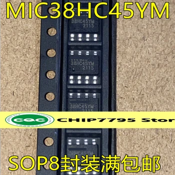 MIC38HC45YM 38HC45YM SOP8-контактный чип интегральной схемы коммутатора контроллера IC MIC38HC45