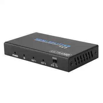 HDMI2.0 Разветвитель UHD 4Kx2K/60HZ HDCP2.2/1.4 DVI 1.0 3D HDMI Разветвитель Для STB DVD HD плеера