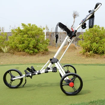 Тележка для гольфа PLAYEAGLE поворотная тележка для гольфа сумка тележка складная тележка для гольфа на 3 колеса с держателем зонта