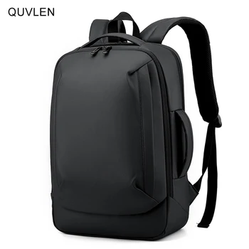 Мужской рюкзак с USB-зарядкой, городская деловая сумка для ноутбука с диагональю 13,3-15,6 дюймов, многофункциональный противоугонный черный повседневный рюкзак
