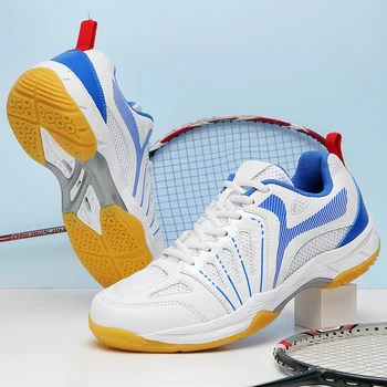 Профессиональные кроссовки для бадминтона, Мужские и женские теннисные туфли с дышащей сеткой, Обувь для волейбола, Тренировочные кроссовки для пар, Мужские теннисные кроссовки