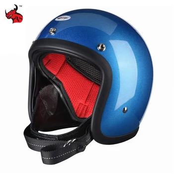 Шлемы из стекловолокна для езды на мотобайке с открытым лицом Casco Moto Аксессуары для мотоциклов Электрический мотоциклетный шлем Four Seasons