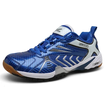 Мужская устойчивая противоскользящая волейбольная обувь, дышащая обувь для настольного тенниса, женские спортивные кроссовки для тренировок D0435