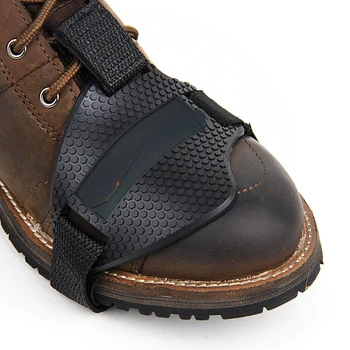 Защитные чехлы для мотоциклетной обуви, регулируемая прочная накладка для ботинок, противоскользящий механизм переключения передач