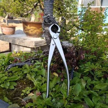 180 мм ручка из нержавеющей стали резак Шариковые ножницы для моделирования ландшафта Садовые инструменты для Бонсай Садовое растение Резак для деревьев