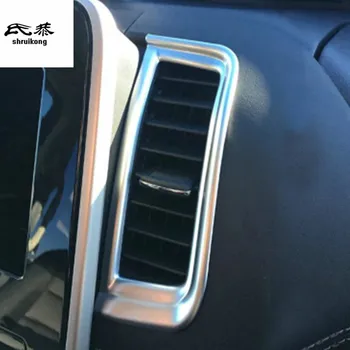 2 шт./лот, Декоративная крышка для розетки кондиционера с центральным управлением ABS для автомобильных аксессуаров Nissan SERENA C27 2017-2019 гг.