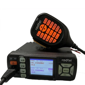 Radtel RM-03 Портативная рация RM03 25 Вт Двухдиапазонная УКВ 136-174 МГц УВЧ 400-490 МГц FM Любительское Радио Мини Автомобильное Мобильное радио