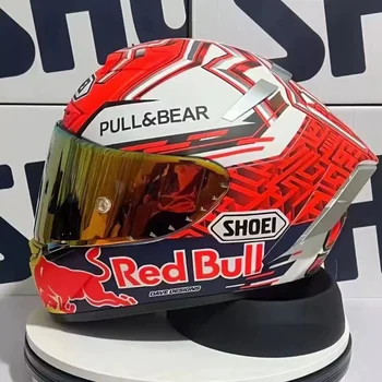 Мотоциклетный шлем X14 Marquez RED Helmet Ant Riding Motocross Racing Шлем для мотобайка