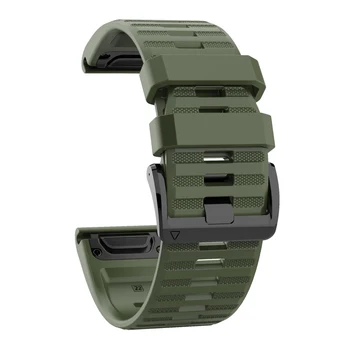 Силиконовый ремешок для Garmin Fenix 6X 5X 3 D2 Tactix Bravo Wristband Браслет