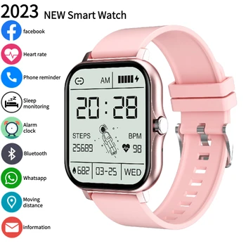 Мужские и женские смарт-часы с сенсорным экраном, спортивные фитнес-часы, пульсометр, Bluetooth-вызов, умные часы, цифровые наручные часы Reloj