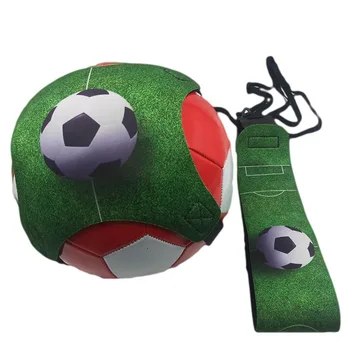 Сумка для футбольного жонглирования, детский Вспомогательный пояс, Детский аксессуар для тренировок в одиночном футболе, набор ассистентов для тренировки ударов по футболу 3D