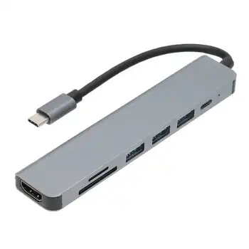 USB-концентратор 7 портов 7 в 1 4K HDTV USB C концентратор для Linux для Windows Vista для MacBook Pro/Air