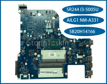 Оригинальный FRU 5B20H14166 для Lenovo Ideapad B70-80 Материнская плата Ноутбука AILG1 NM-A331 SR244 I3-5005U DDR3L 100% Протестирована