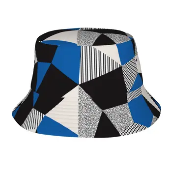 Геометрические фигуры в современном стиле, панама для мужчин и женщин, рыбацкие летние кепки для походов на открытом воздухе