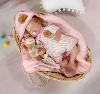 Распродажа новорожденных младенцев ручной работы, высококачественная реалистичная кукла bebe reborn baby, подробная краска от Genesis heat set paint