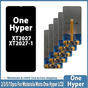 Оптовая Цена Оригинальный Дисплей Для Motorola Moto One Hyper LCD Frame Замена Сенсорного экрана Дигитайзера XT2027-1 XT2027-3 LCD
