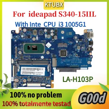 Для Lenovo Ideapad S340-15IIL Материнская плата ноутбука S340-14IIL.LA-H103P 100% тестирование работы с процессором i3 1005G1 4 ГБ оперативной памяти